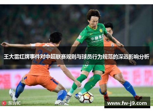 王大雷红牌事件对中超联赛规则与球员行为规范的深远影响分析